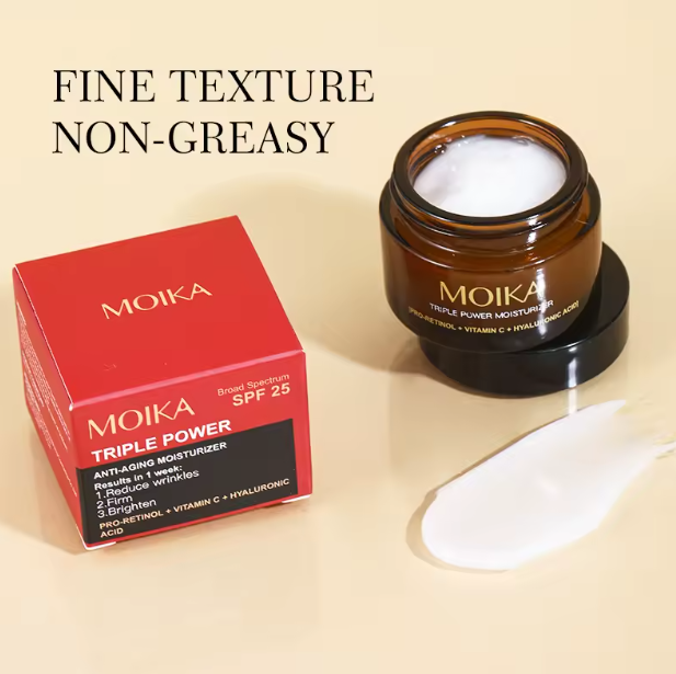 MOIKA Triple Power texture fine non grasse
